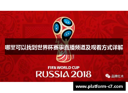 哪里可以找到世界杯赛事直播频道及观看方式详解